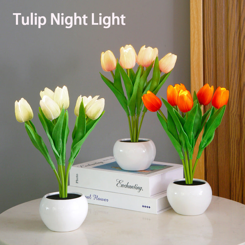 LED Tulpen Nachtlicht