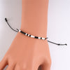 Armband mit Morse Code Perlen