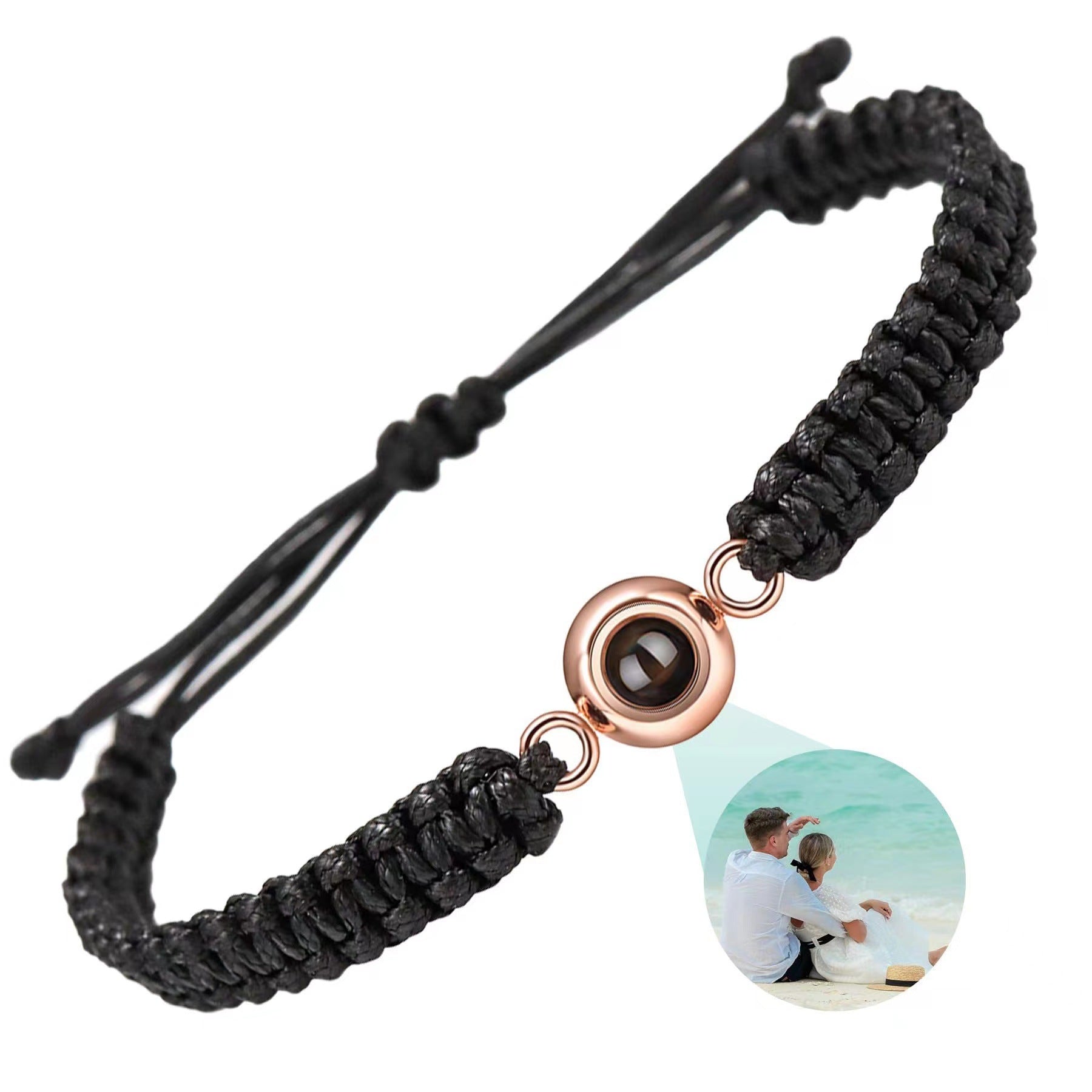 Gewebtes Armband mit Miniatur Bild