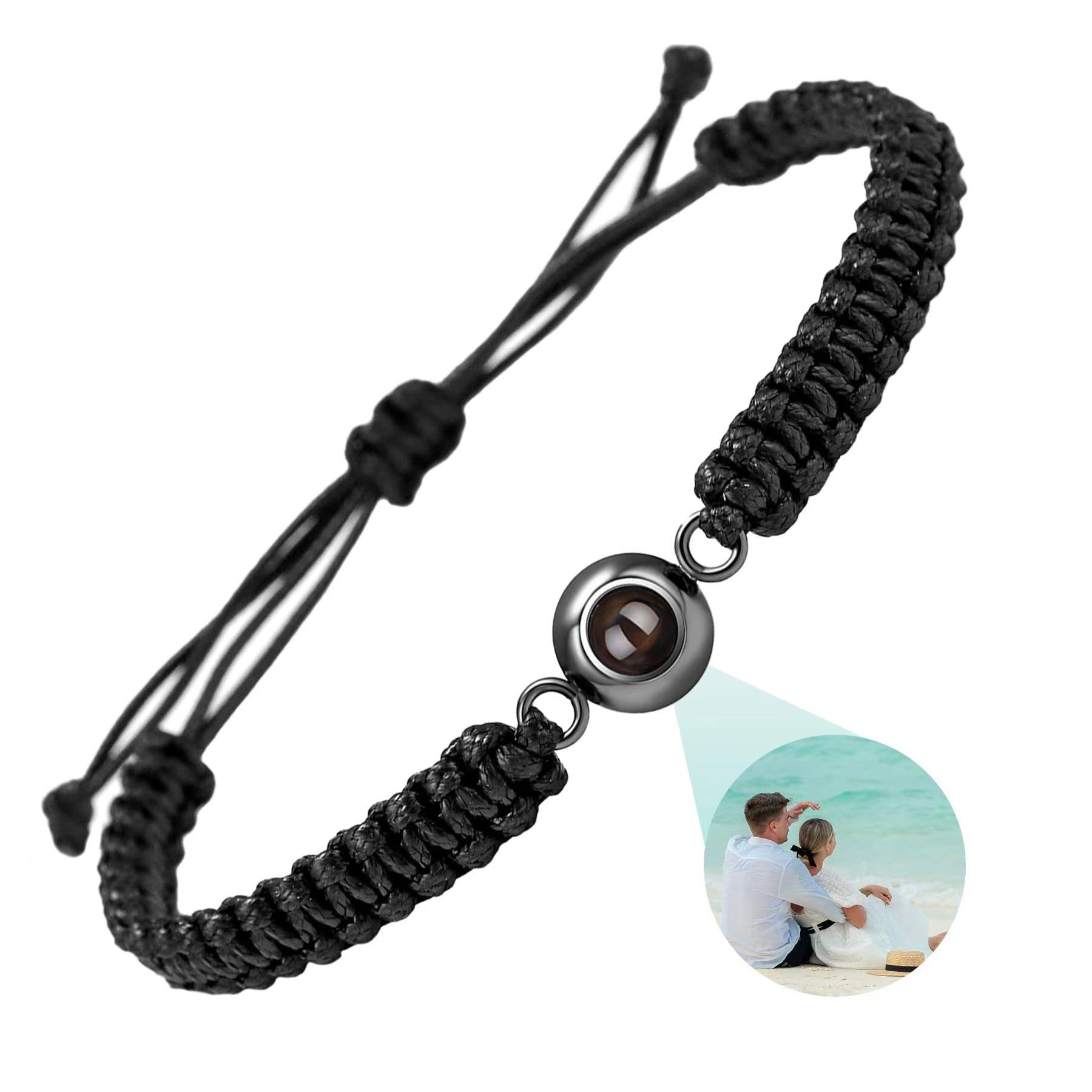 Gewebtes Armband mit Miniatur Bild